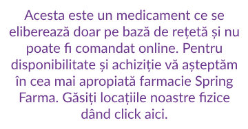 Disclaimer medicamente RX