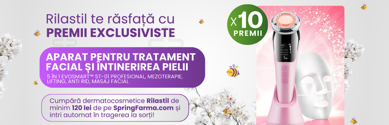 Concurs: In aprilie frumusetea ta merita un boost cu Rilastil si EvoSmart