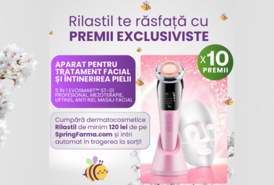 Concurs: In aprilie frumusetea ta merita un boost cu Rilastil si EvoSmart