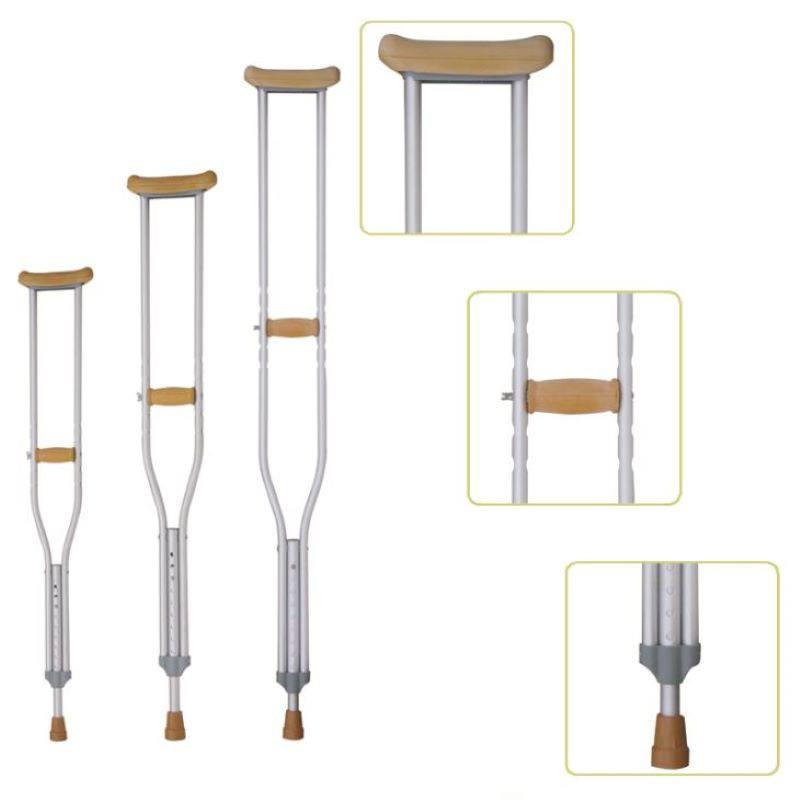 JL925L(S) Carja cu sprijin subaxilar aluminiu FIL La Reducere aluminiu