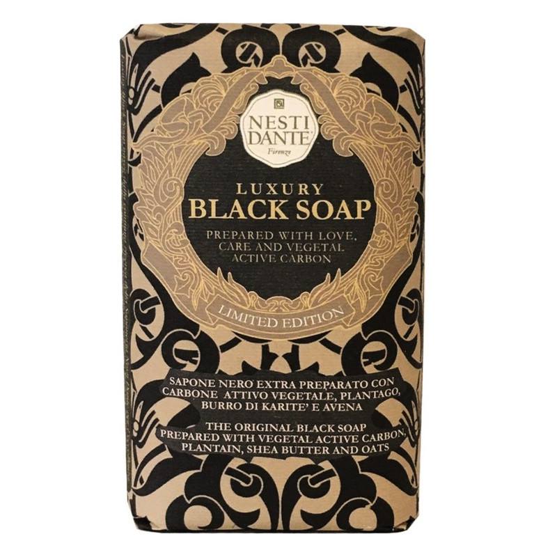 Sapun vegetal Luxury Black Soap x 250 g 250 imagine noua