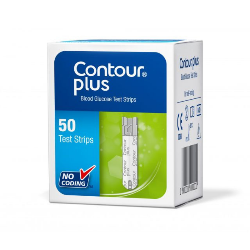 Bandelete testare Contour plus , 50 bucati Bandelete imagine 2022
