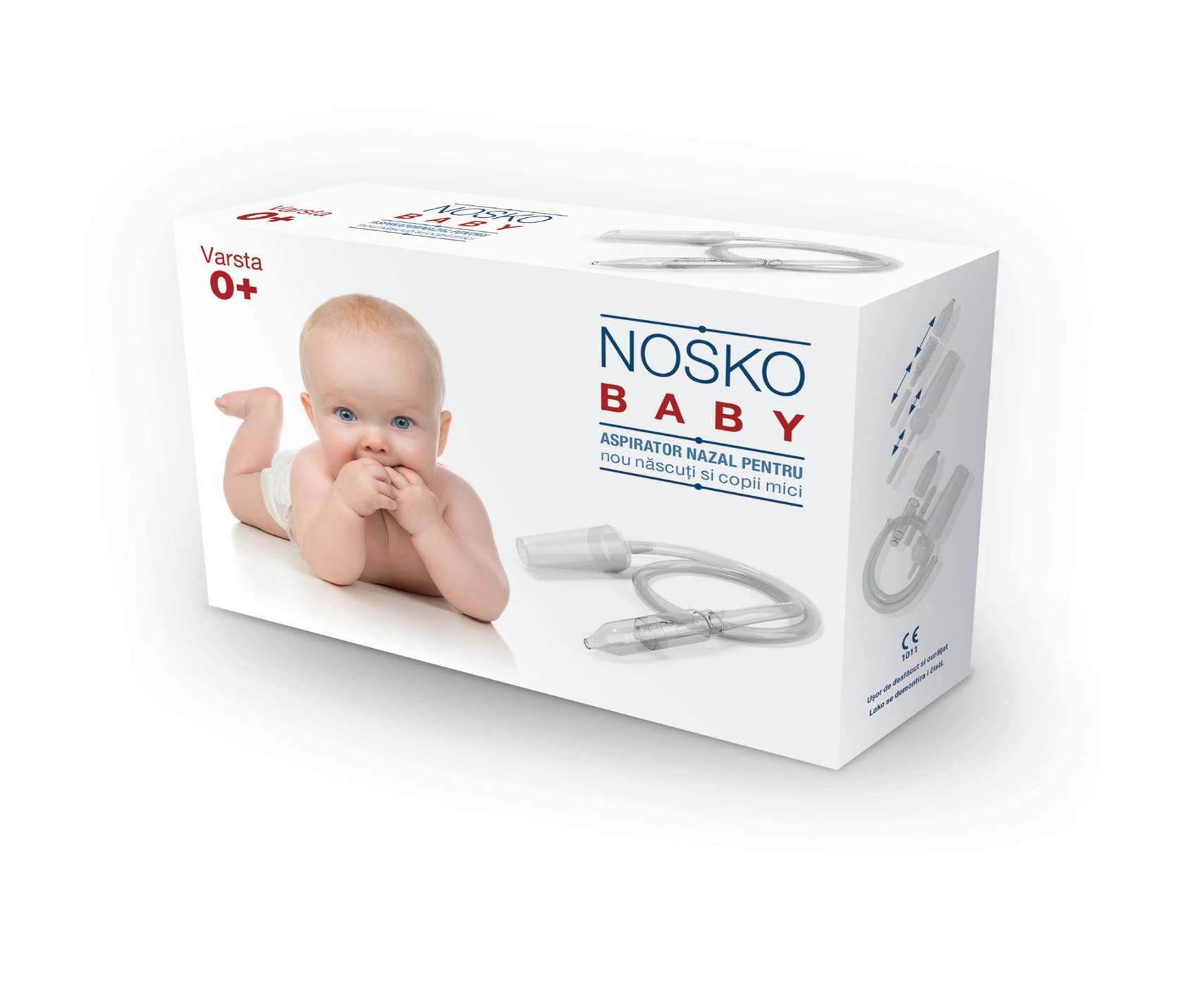 Nosko Baby aspirator nazal aspirator imagine teramed.ro