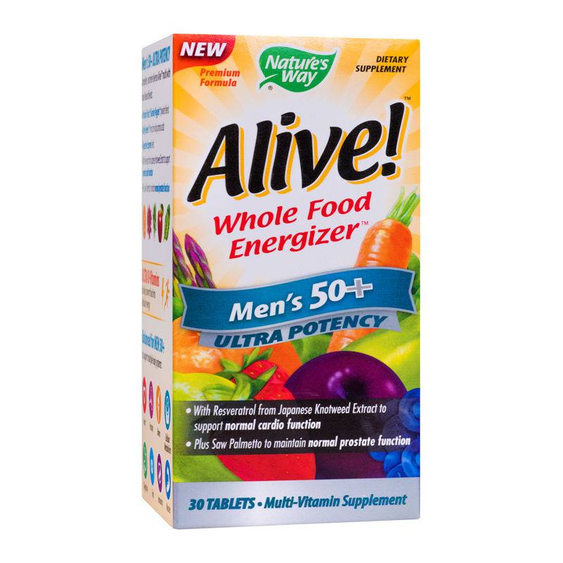 Secom Alive Men’s Ultra 50+, pentru sanatatea barbatilor, 30 tablete La Reducere 50+