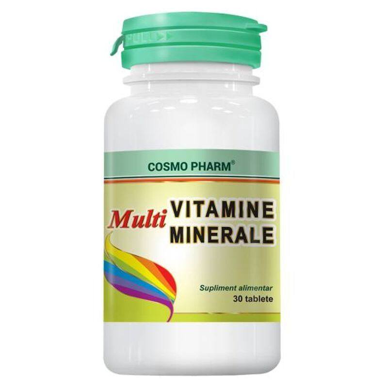 Cosmo Multivitamine si multiminerale, 30 tablete Cosmo