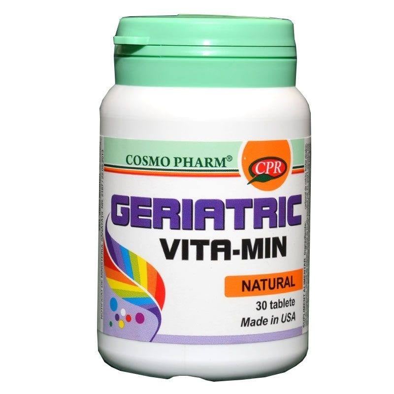 Cosmo Geriatric vita-min, 30 tablete Stres si somn 2023-09-22