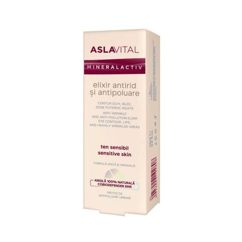 Elixir antirid si antipoluare Mineralactiv, 15 ml, AslaVital Frumusete si ingrijire 2023-09-22
