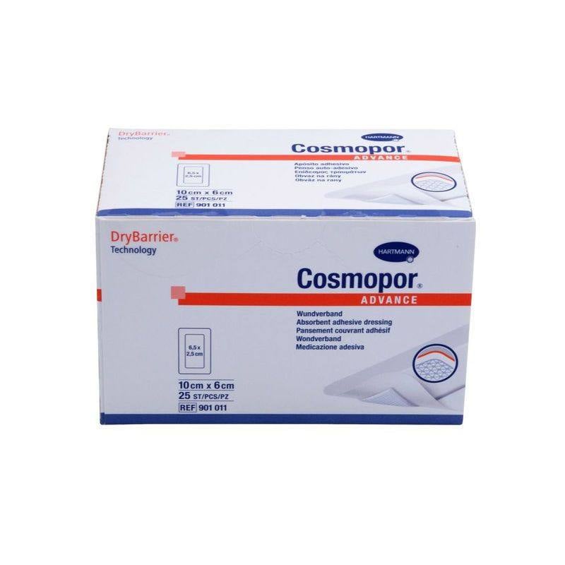 Hartmann cosmopor advance 10 x 6 cm, 25 bucati