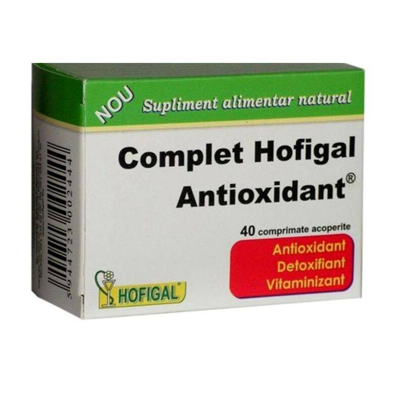 HOFIGAL Complet antioxidant, 40 capsule Antioxidante 2023-09-23