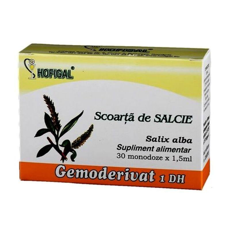 HOFIGAL Gemoderivat Scoarta de salcie, 30 monodoze