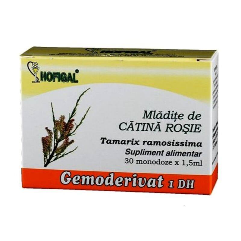 HOFIGAL Gemoderivat Mladite de catina rosie, 30 monodoze Digestie sanatoasa 2023-09-23