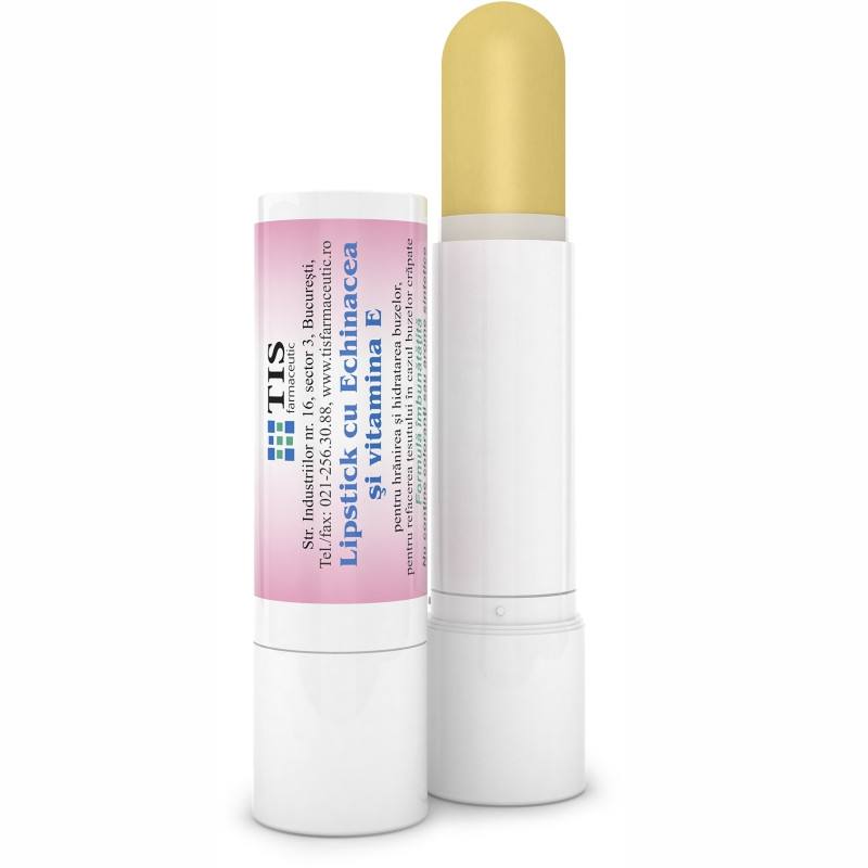 Lipstick cu Echinacea, 4 g, Tis Farmaceutic Frumusete si ingrijire 2023-09-22