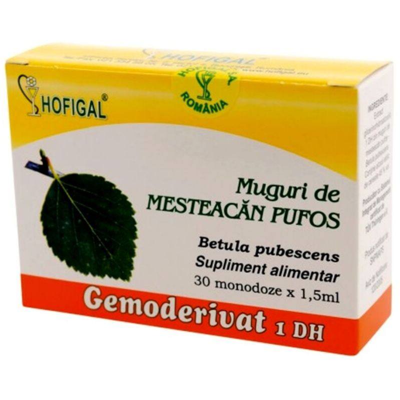 HOFIGAL Gemoderivat Muguri de mesteacan pufos, 30 monodoze Genito-urinar 2023-10-03