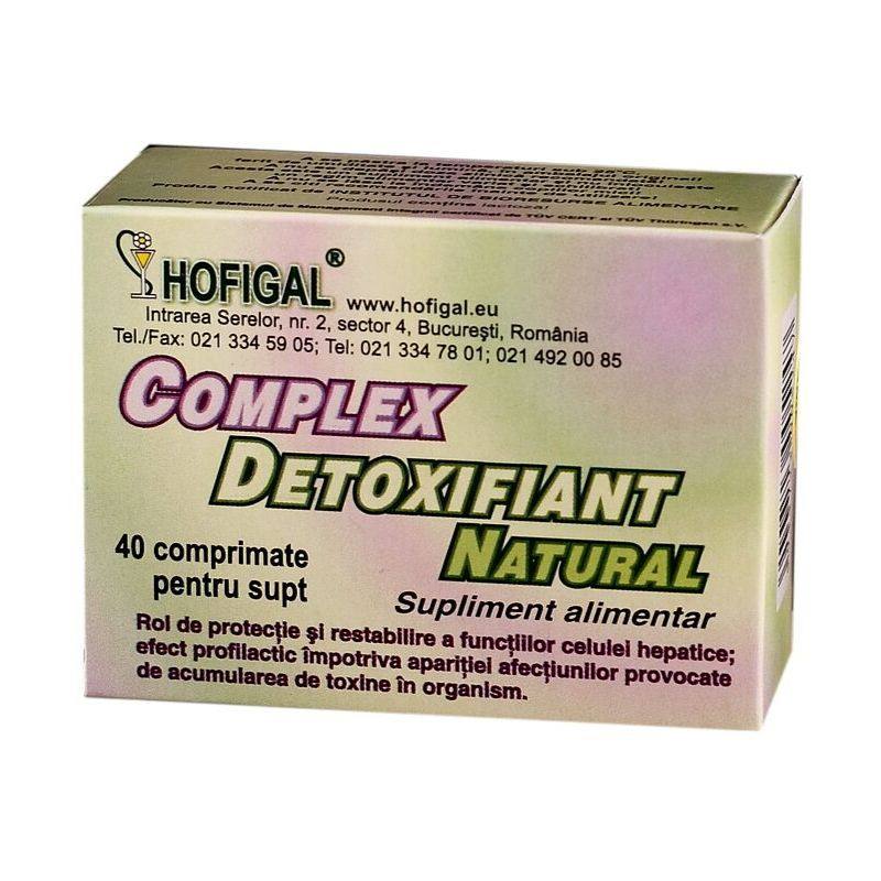 HOFIGAL Complex detoxifiant, 40 capsule Alergii imagine teramed.ro