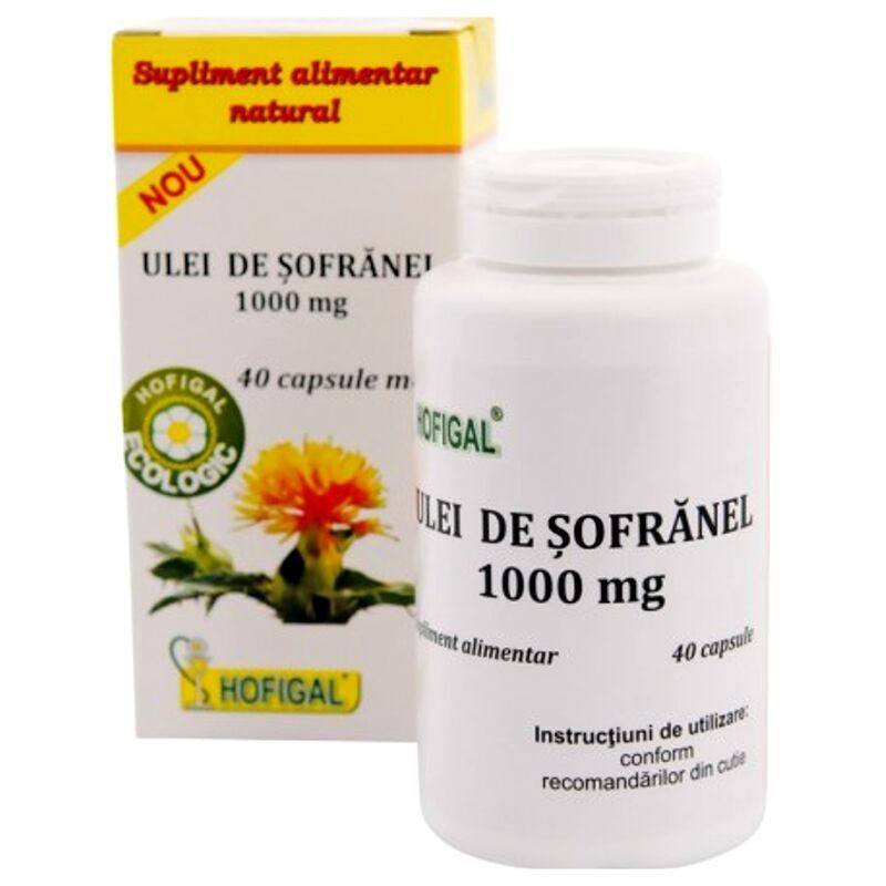 Hofigal Ulei De Sofranel 1000 Mg, 40 Capsule