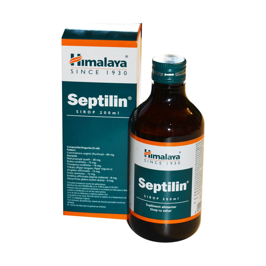 Himalaya, Septilin sirop, cresterea imunitatii, 200 ml