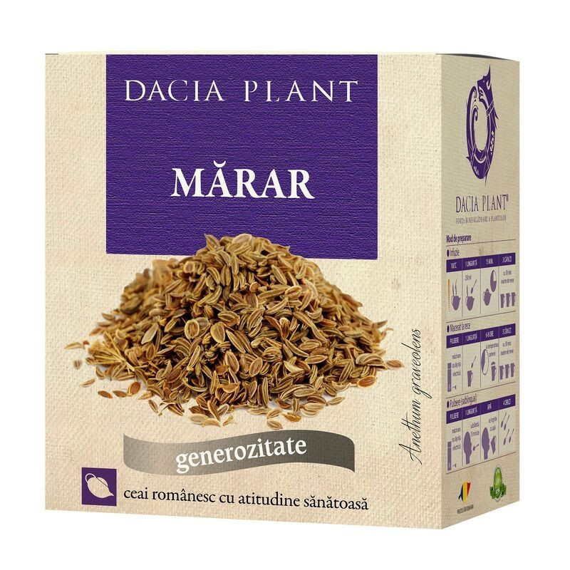 Dacia plant ceai marar (seminte), 100 g