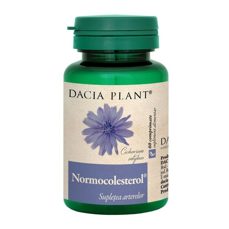 DACIA PLANT Normocolesterol, 60 comprimate Scaderea colesterolului 2023-09-22