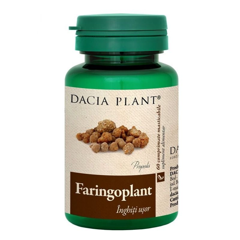 DACIA PLANT Faringoplant, 60 comprimate comprimate