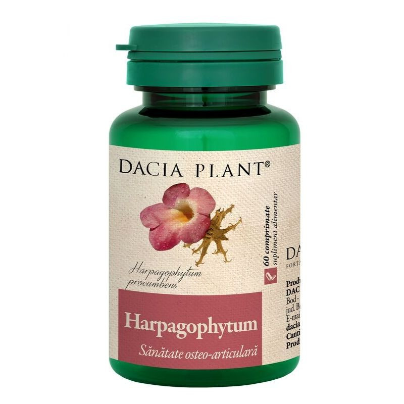 DACIA PLANT Harpagophytum, 60 comprimate articulatii imagine noua