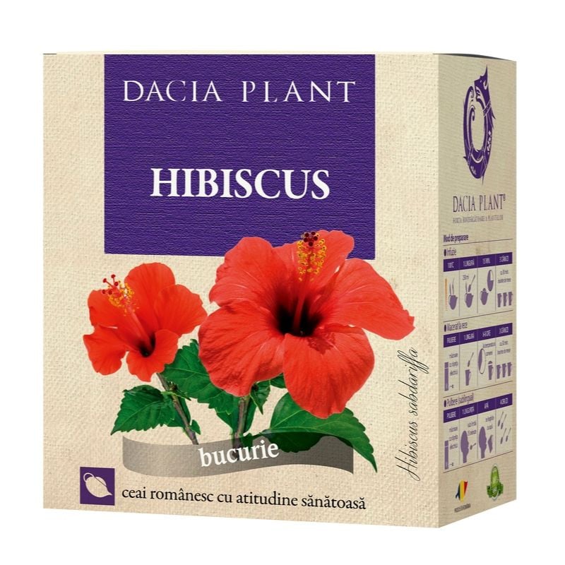 Dacia plant ceai hibiscus, 50 g
