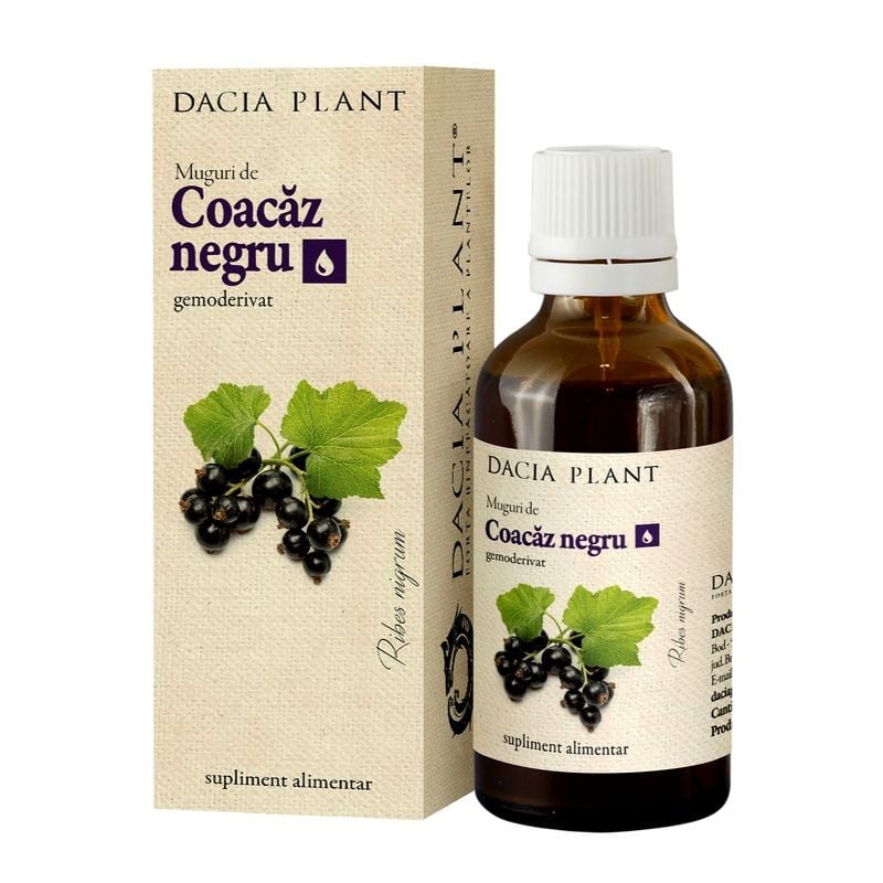 Dacia Plant Coacaz Negru Muguri Gemoderivat, 50 Ml