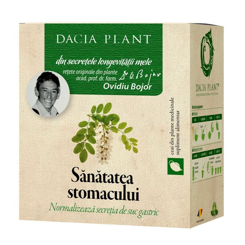 Dacia plant ceai sanatatea stomacului, 50 g