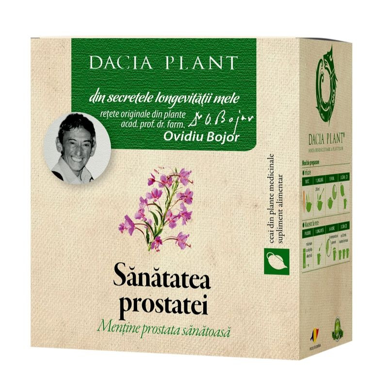 DACIA PLANT Ceai sanatatea prostatei, 50 g Genito-urinar 2023-10-03