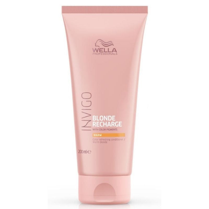 WELLA Invigo Color Recharge Warm Blond Balsam, 200 ml 200 imagine 2022