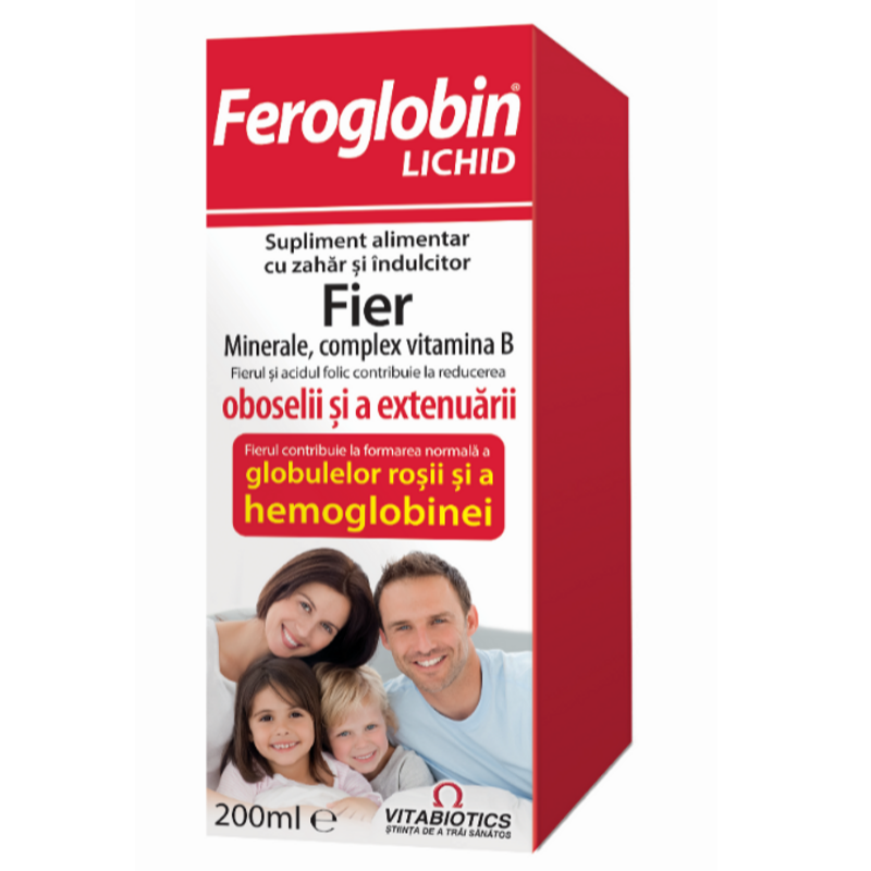 Feroglobin sirop, 200 ml Anemie 2023-09-24