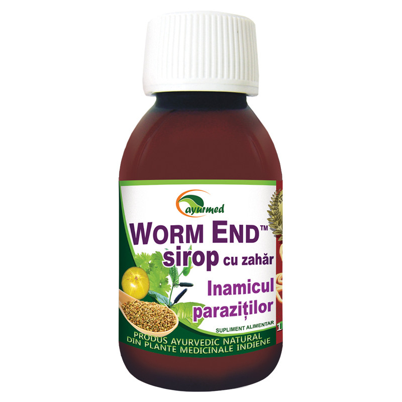 Worm End Sirop, 100 ml Digestie usoara
