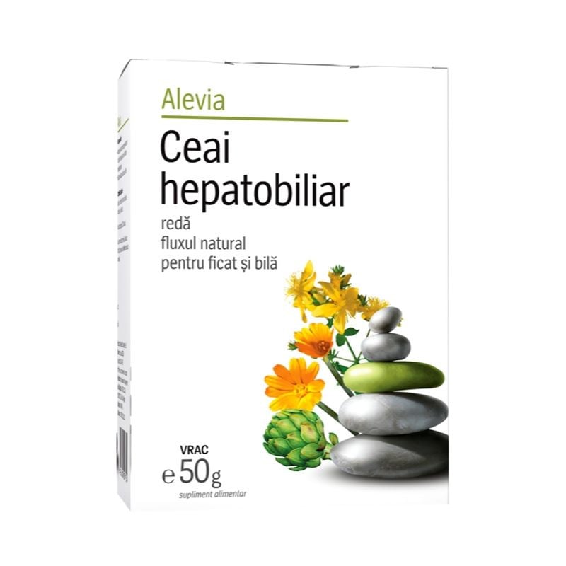 Alevia Ceai hepatobiliar, 50 g Ceaiuri si tincturi 2023-09-24