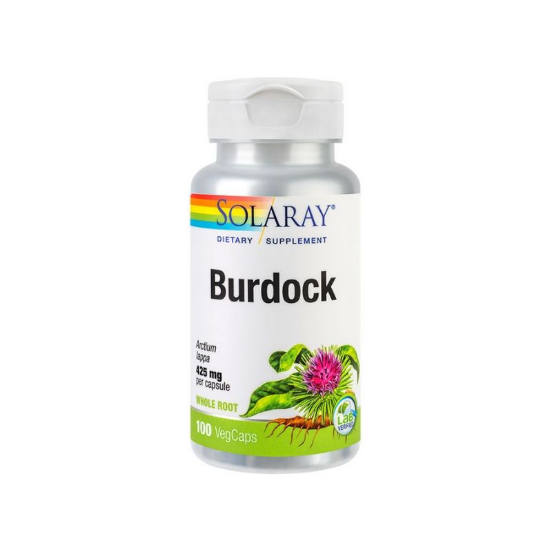 Secom Burdock 425 mg, 100 capsule 100 imagine noua