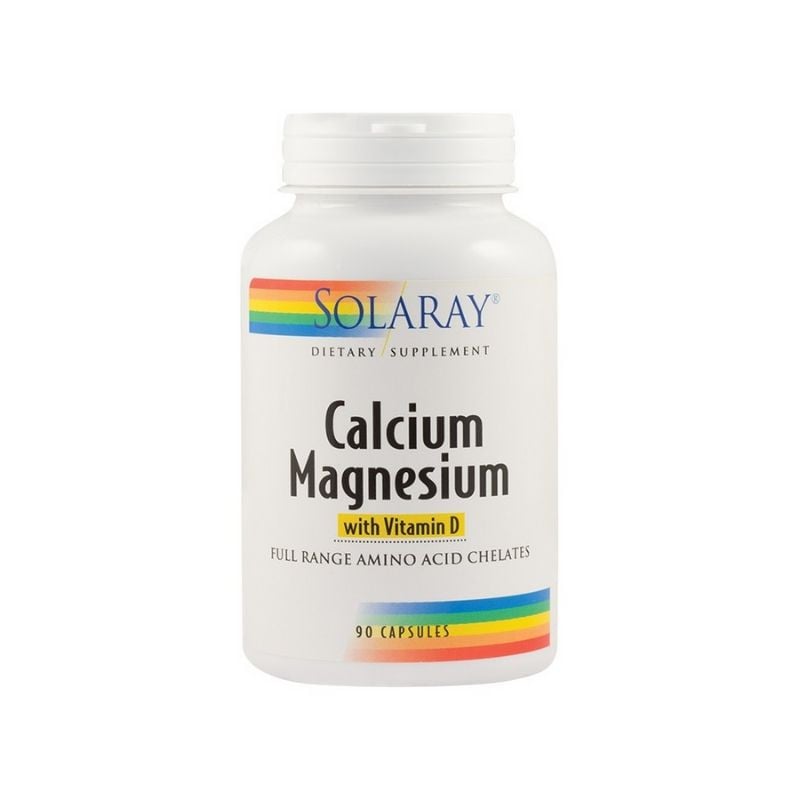Secom Calcium Magnesium cu vitamina D, 90 comprimate calciu imagine noua