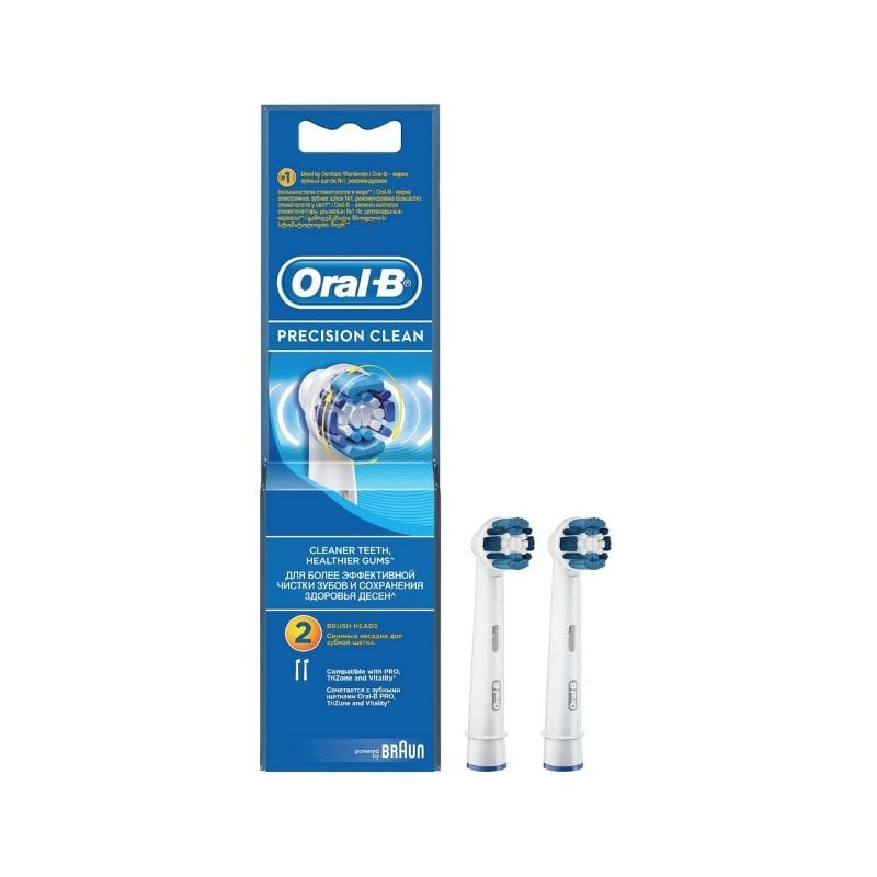 Rezerva periuta de dinti electrica Oral-B Precision Clean EB20-2, 2 bucati image10