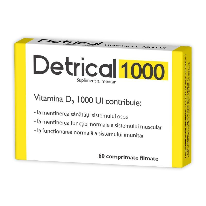 Detrical 1000, 60 comprimate
