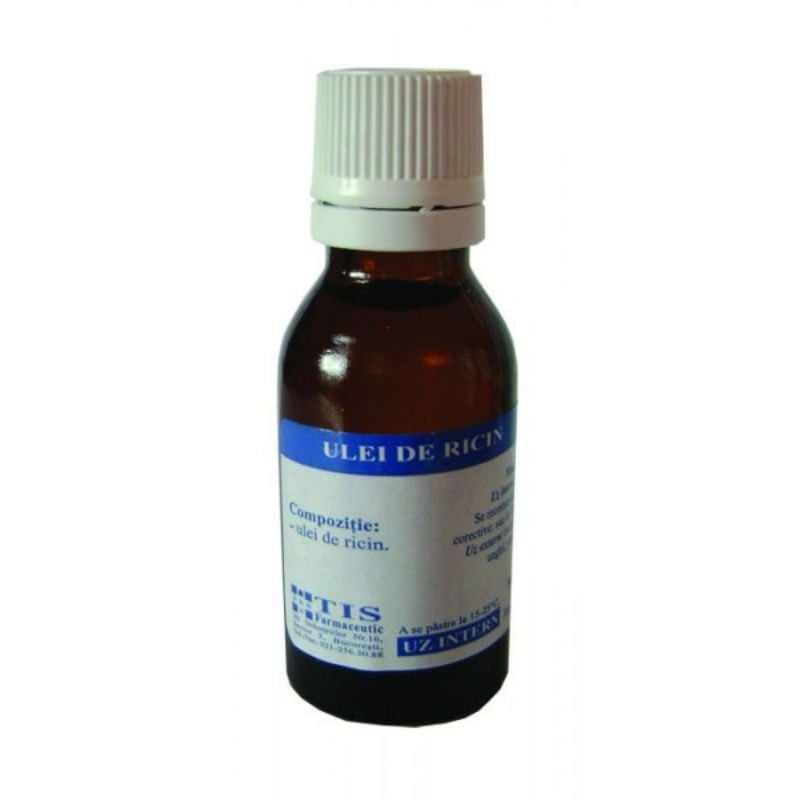 Ulei de ricin pentru uz intern si extern, 100 ml 100 imagine noua