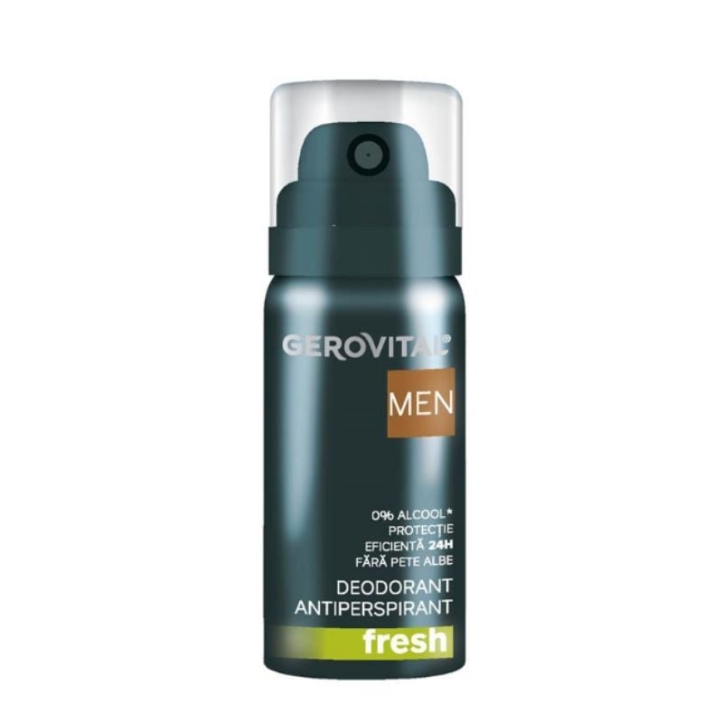 Deodorant antiperspirant Fresh Men, 40 ml, Gerovital Deodorante si antiperspirante 2023-09-23