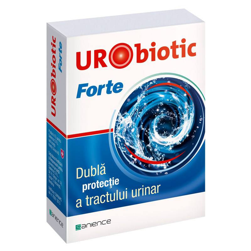 Urobiotic Forte, 10 Plicuri Pulbere Pentru Suspensie Orala