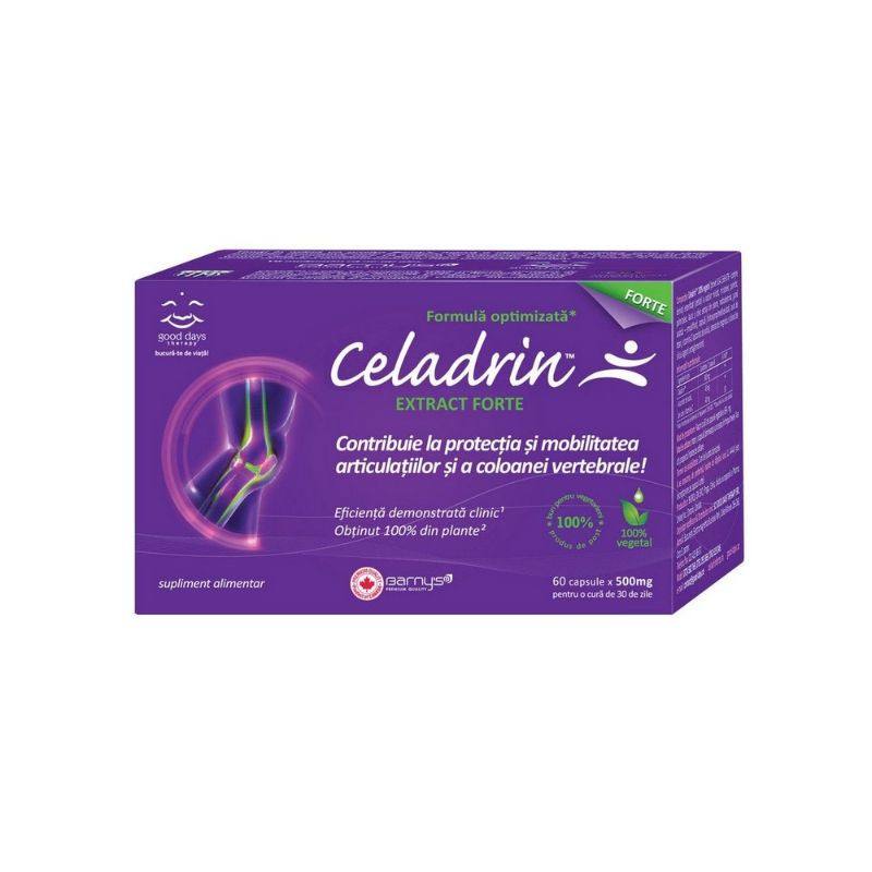 Celadrin Extract Forte, 60 capsule articulatii imagine teramed.ro