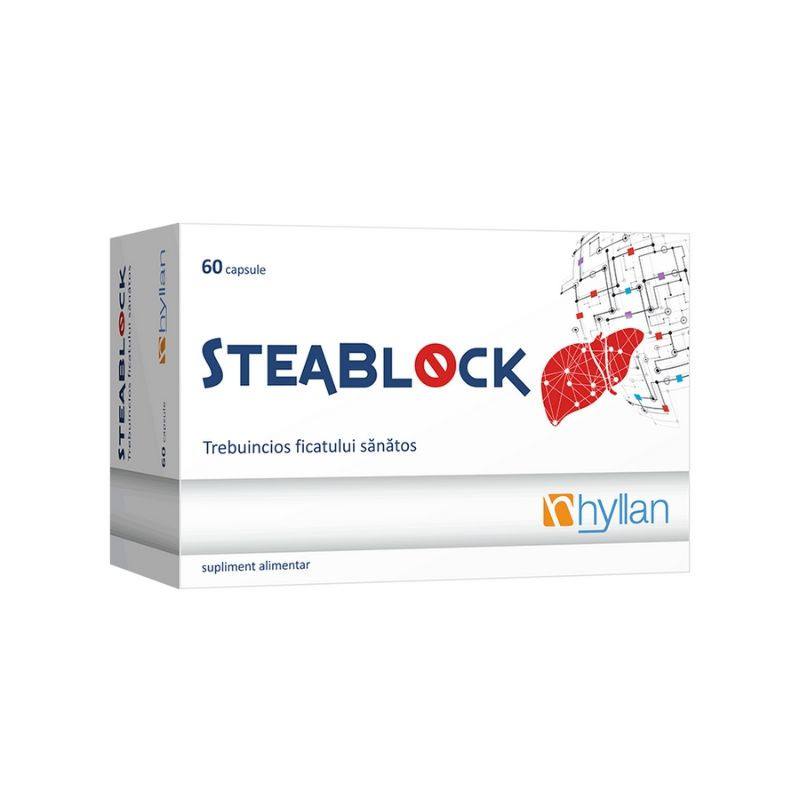 Steablock, 60 capsule Hyllan Hepatoprotectoare 2023-09-22