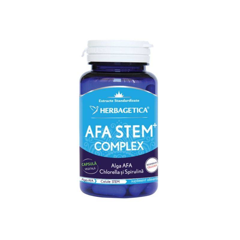 Afa Stem Complex, 60 capsule, Herbagetica AFA imagine teramed.ro