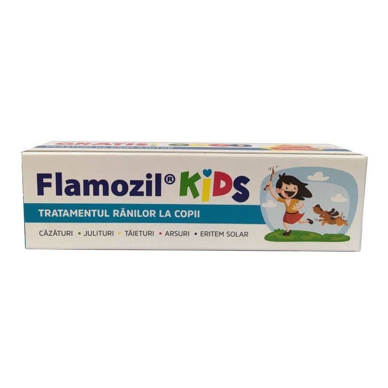 Flamozil Tratament rani Kids, 20 gr plasturi CADOU Cicatrizante, rani si iritatii 2023-09-24