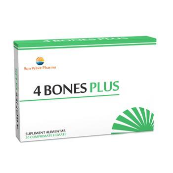 4 Bones Plus, 30 comprimate filmate articulatii imagine teramed.ro