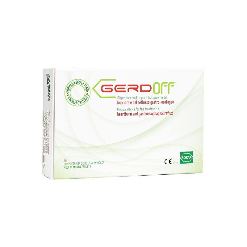 Gerdoff Comprimate de zi, 20 comprimate Antiacide