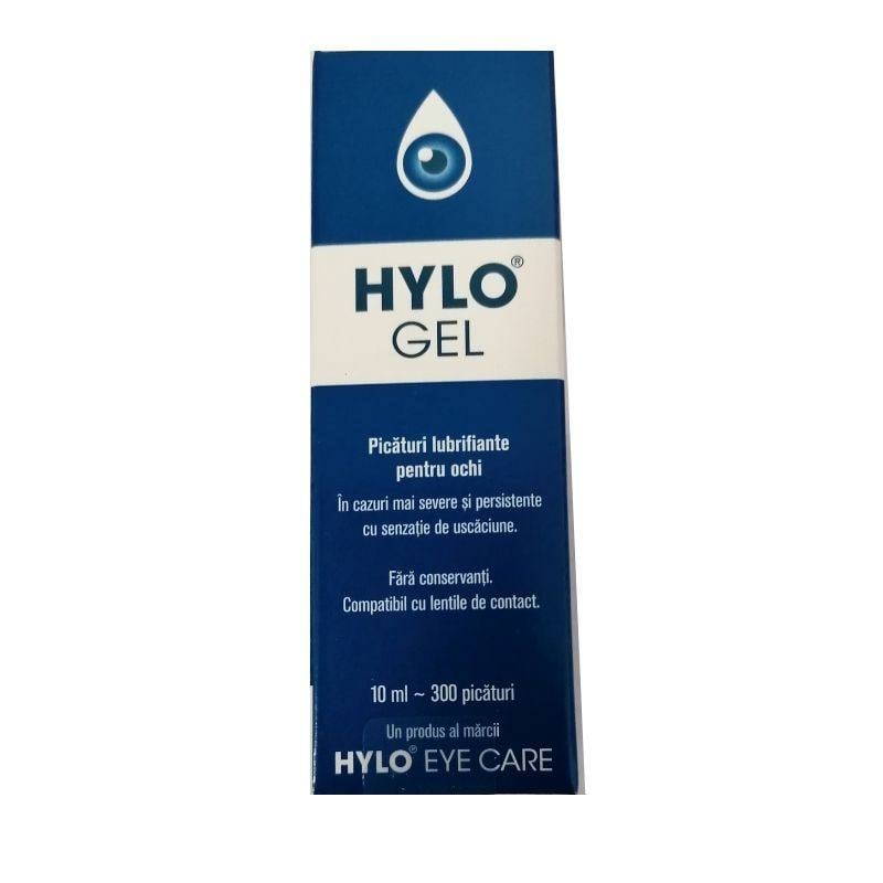 Hylo-gel, 10 ml picaturi oftalmice HYLO-GEL imagine teramed.ro
