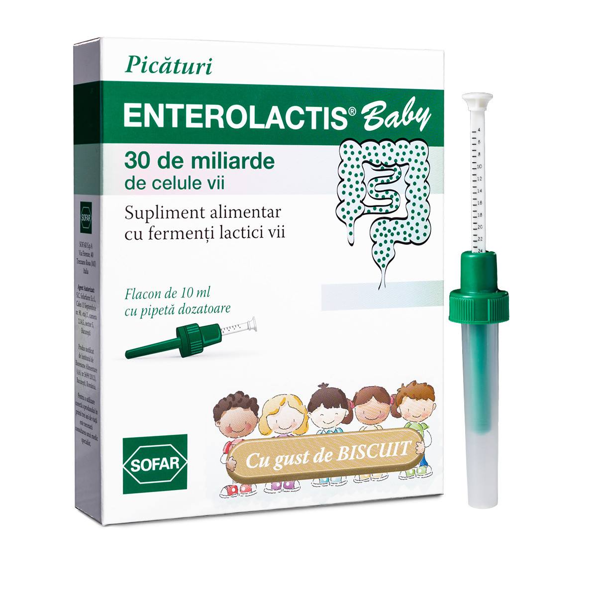 Sofar Enterolactis Baby, 10 ml Gastro 2023-09-22