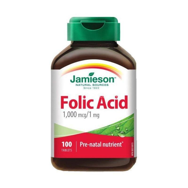 Jamieson Acid folic 1 mg, 100 tablete