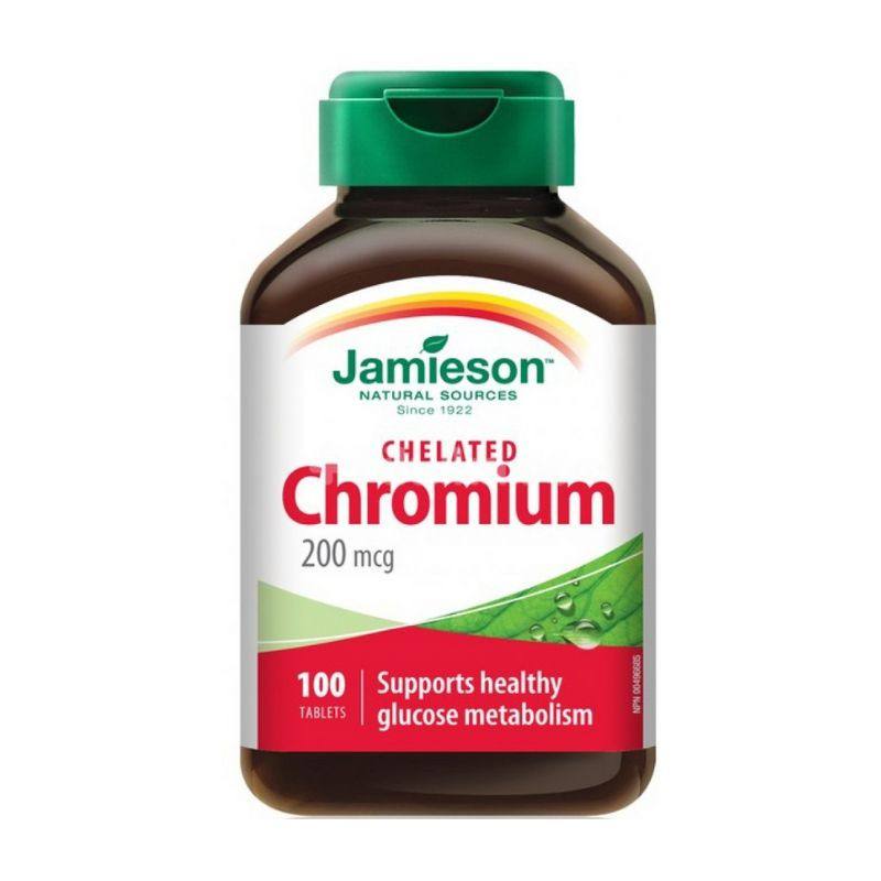 Jamieson Crom chelat 200 mg, 100 comprimate Controlul diabetului 2023-09-22
