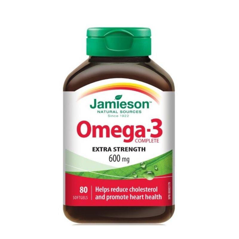 Jamieson Omega3 600 mg, 80 capsule moi 600 imagine noua